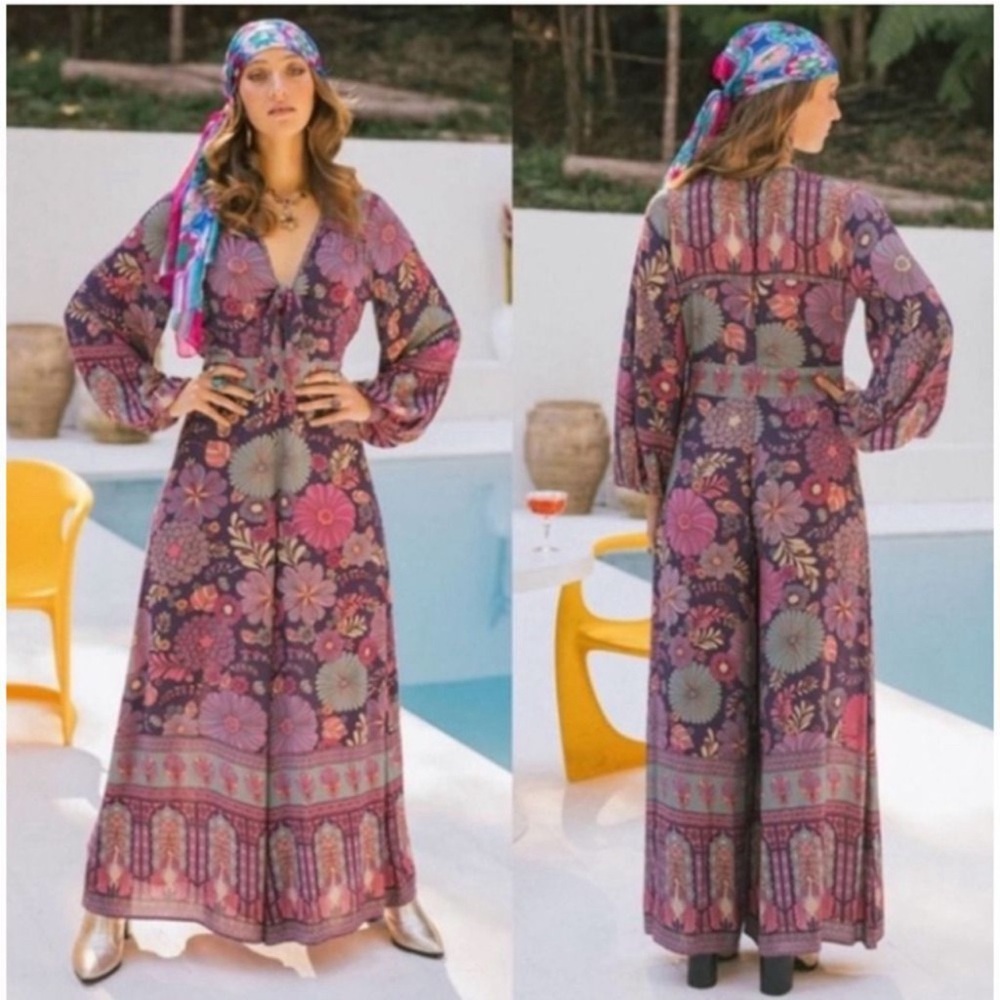 Fabulous Nine Lives Bazaar Jumpsuit AUS sz 14, US 10